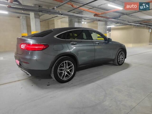 Серый Мерседес GLC-Class Coupe, объемом двигателя 2.99 л и пробегом 124 тыс. км за 45900 $, фото 5 на Automoto.ua