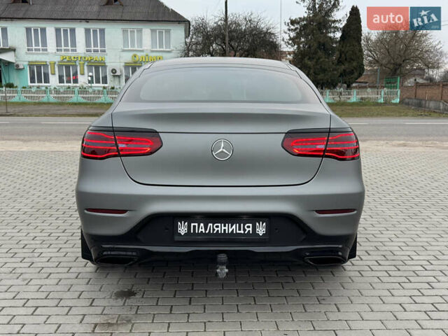 Серый Мерседес GLC-Class Coupe, объемом двигателя 2.2 л и пробегом 260 тыс. км за 34777 $, фото 5 на Automoto.ua