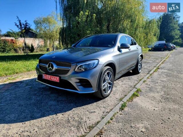 Серый Мерседес GLC-Class Coupe, объемом двигателя 2.99 л и пробегом 125 тыс. км за 44500 $, фото 2 на Automoto.ua