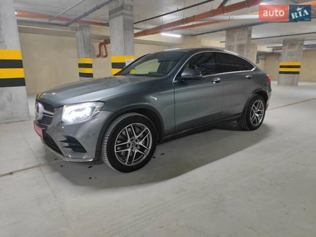 Серый Мерседес GLC-Class Coupe, объемом двигателя 2.99 л и пробегом 124 тыс. км за 45900 $, фото 10 на Automoto.ua