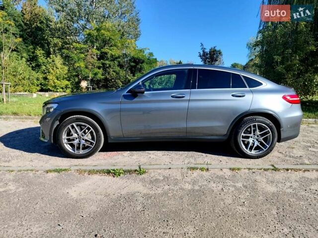 Серый Мерседес GLC-Class Coupe, объемом двигателя 2.99 л и пробегом 125 тыс. км за 44500 $, фото 4 на Automoto.ua