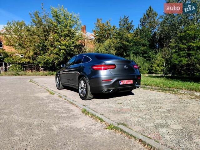 Серый Мерседес GLC-Class Coupe, объемом двигателя 2.99 л и пробегом 125 тыс. км за 44500 $, фото 5 на Automoto.ua
