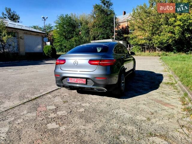 Серый Мерседес GLC-Class Coupe, объемом двигателя 2.99 л и пробегом 125 тыс. км за 44500 $, фото 6 на Automoto.ua