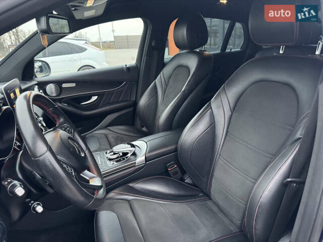 Серый Мерседес GLC-Class Coupe, объемом двигателя 2.2 л и пробегом 260 тыс. км за 34777 $, фото 24 на Automoto.ua