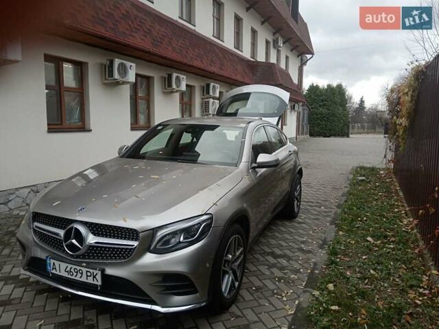 Сірий Мерседес GLC-Class Coupe, об'ємом двигуна 2.2 л та пробігом 139 тис. км за 37900 $, фото 1 на Automoto.ua