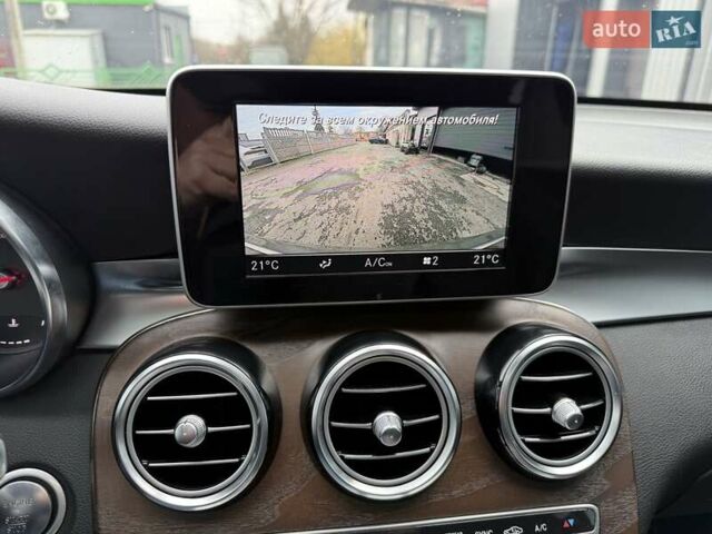 Серый Мерседес GLC-Class Coupe, объемом двигателя 1.99 л и пробегом 120 тыс. км за 35900 $, фото 14 на Automoto.ua