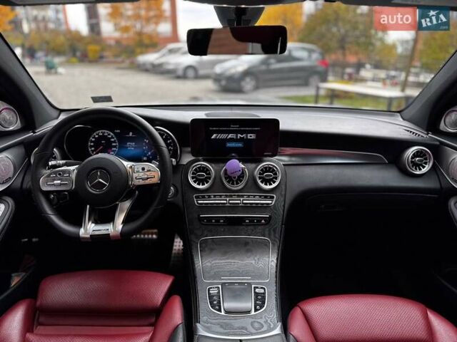 Сірий Мерседес GLC-Class Coupe, об'ємом двигуна 1.99 л та пробігом 97 тис. км за 45200 $, фото 82 на Automoto.ua