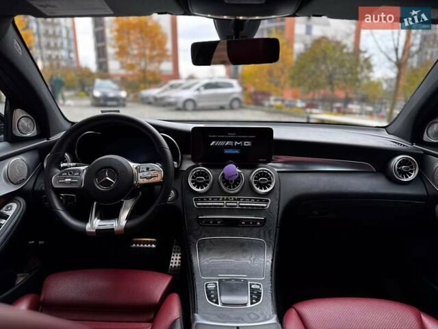 Сірий Мерседес GLC-Class Coupe, об'ємом двигуна 1.99 л та пробігом 97 тис. км за 45200 $, фото 78 на Automoto.ua