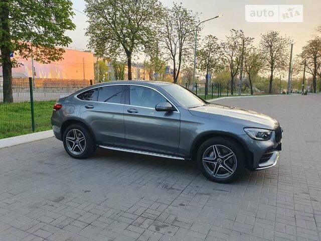 Сірий Мерседес GLC-Class Coupe, об'ємом двигуна 2.93 л та пробігом 41 тис. км за 59999 $, фото 19 на Automoto.ua