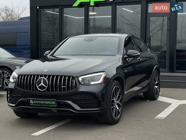 Серый Мерседес GLC-Class Coupe, объемом двигателя 3 л и пробегом 10 тыс. км за 69999 $, фото 7 на Automoto.ua