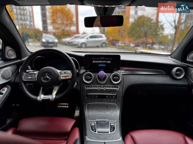 Сірий Мерседес GLC-Class Coupe, об'ємом двигуна 1.99 л та пробігом 97 тис. км за 45200 $, фото 80 на Automoto.ua