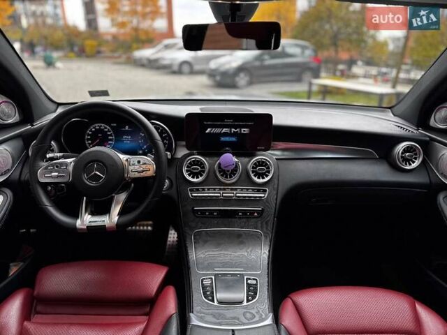 Сірий Мерседес GLC-Class Coupe, об'ємом двигуна 1.99 л та пробігом 97 тис. км за 45200 $, фото 87 на Automoto.ua