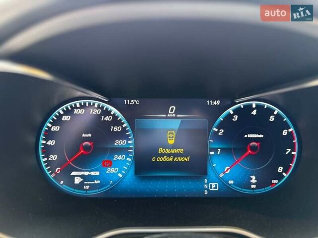 Сірий Мерседес GLC-Class Coupe, об'ємом двигуна 1.99 л та пробігом 97 тис. км за 45200 $, фото 114 на Automoto.ua