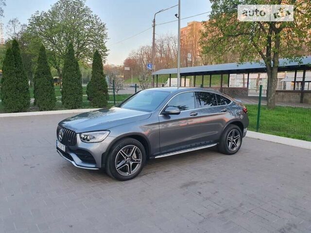 Сірий Мерседес GLC-Class Coupe, об'ємом двигуна 2.93 л та пробігом 41 тис. км за 59999 $, фото 2 на Automoto.ua