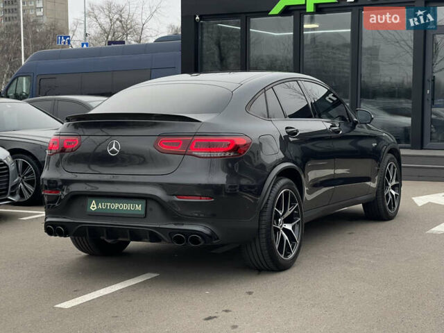 Серый Мерседес GLC-Class Coupe, объемом двигателя 3 л и пробегом 10 тыс. км за 69999 $, фото 10 на Automoto.ua