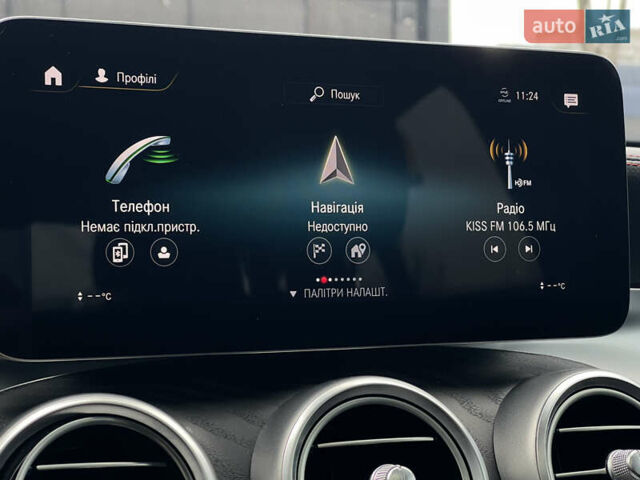 Серый Мерседес GLC-Class Coupe, объемом двигателя 3 л и пробегом 10 тыс. км за 69999 $, фото 68 на Automoto.ua