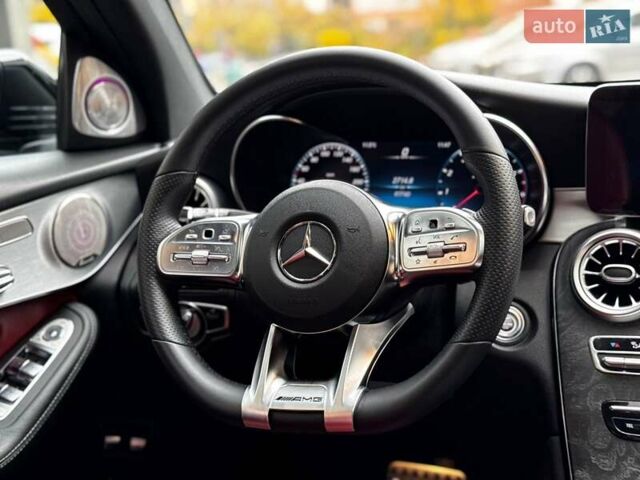 Сірий Мерседес GLC-Class Coupe, об'ємом двигуна 1.99 л та пробігом 97 тис. км за 45200 $, фото 86 на Automoto.ua