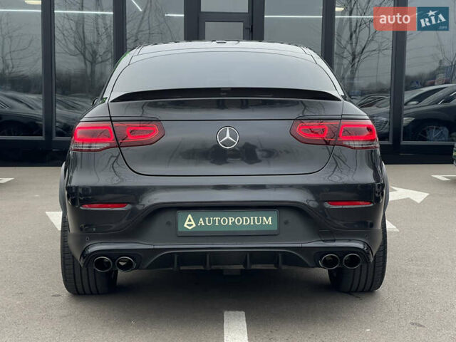 Серый Мерседес GLC-Class Coupe, объемом двигателя 3 л и пробегом 10 тыс. км за 69999 $, фото 9 на Automoto.ua