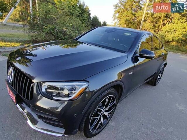 Серый Мерседес GLC-Class Coupe, объемом двигателя 3 л и пробегом 157 тыс. км за 44444 $, фото 7 на Automoto.ua