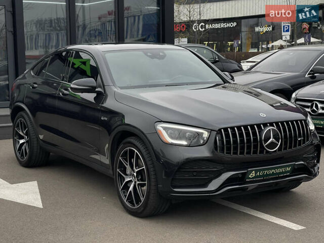 Серый Мерседес GLC-Class Coupe, объемом двигателя 3 л и пробегом 10 тыс. км за 69999 $, фото 5 на Automoto.ua