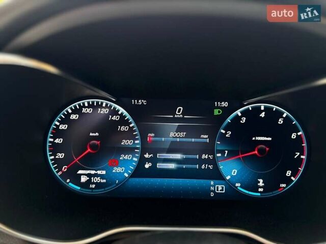 Сірий Мерседес GLC-Class Coupe, об'ємом двигуна 1.99 л та пробігом 97 тис. км за 45200 $, фото 116 на Automoto.ua