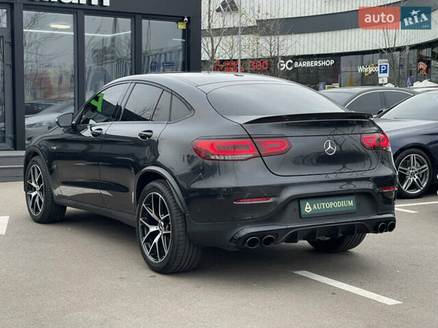 Серый Мерседес GLC-Class Coupe, объемом двигателя 3 л и пробегом 10 тыс. км за 69999 $, фото 8 на Automoto.ua