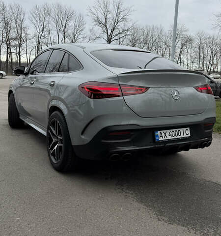 Сірий Мерседес GLC-Class Coupe, об'ємом двигуна 3 л та пробігом 38 тис. км за 135000 $, фото 2 на Automoto.ua