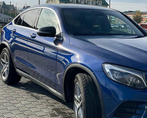 Мерседес GLC-Class Coupe 2016 у Луцьку на Automoto.ua Синій Мерседес GLC-Class Coupe, об'ємом двигуна 2.14 л та пробігом 270 тис. км за 23000 $, фото 5 на Automoto.ua