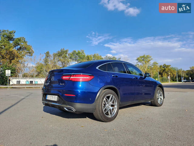 Синий Мерседес GLC-Class Coupe, объемом двигателя 2.14 л и пробегом 190 тыс. км за 31000 $, фото 4 на Automoto.ua