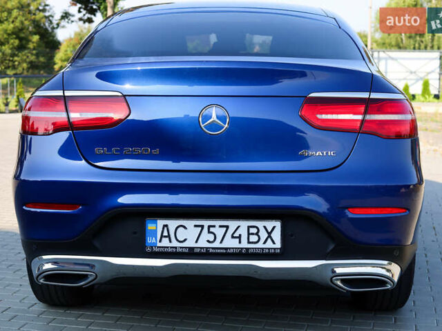 Синий Мерседес GLC-Class Coupe, объемом двигателя 2.1 л и пробегом 120 тыс. км за 33000 $, фото 21 на Automoto.ua