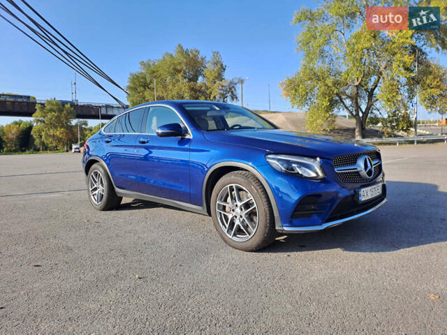 Синий Мерседес GLC-Class Coupe, объемом двигателя 2.14 л и пробегом 190 тыс. км за 31000 $, фото 1 на Automoto.ua