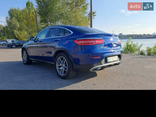 Синий Мерседес GLC-Class Coupe, объемом двигателя 2.14 л и пробегом 190 тыс. км за 31000 $, фото 3 на Automoto.ua