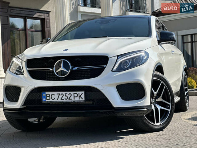 Белый Мерседес GLE-Class Coupe, объемом двигателя 3 л и пробегом 155 тыс. км за 45900 $, фото 10 на Automoto.ua