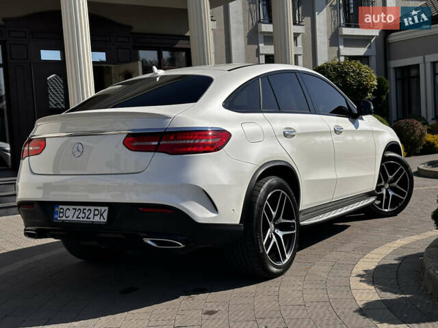 Белый Мерседес GLE-Class Coupe, объемом двигателя 3 л и пробегом 155 тыс. км за 45900 $, фото 22 на Automoto.ua