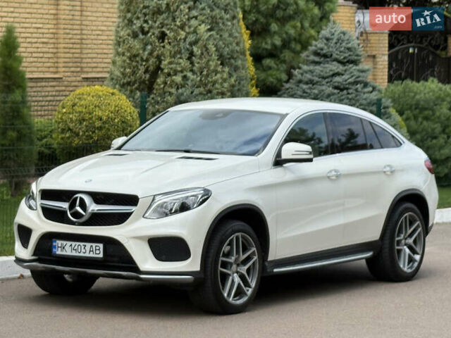 Белый Мерседес GLE-Class Coupe, объемом двигателя 2.99 л и пробегом 172 тыс. км за 40500 $, фото 3 на Automoto.ua