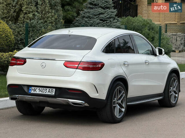 Белый Мерседес GLE-Class Coupe, объемом двигателя 2.99 л и пробегом 172 тыс. км за 40500 $, фото 1 на Automoto.ua