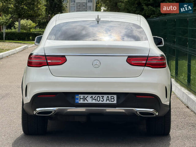 Белый Мерседес GLE-Class Coupe, объемом двигателя 2.99 л и пробегом 172 тыс. км за 40500 $, фото 5 на Automoto.ua