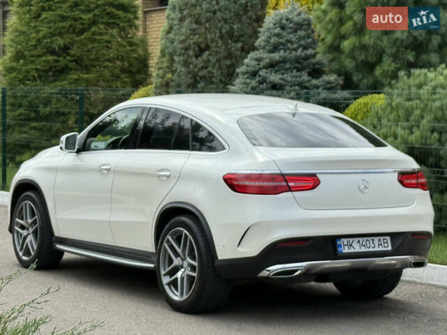 Белый Мерседес GLE-Class Coupe, объемом двигателя 2.99 л и пробегом 172 тыс. км за 40500 $, фото 2 на Automoto.ua