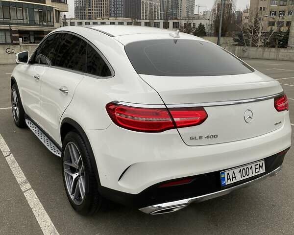 Білий Мерседес GLE-Class Coupe, об'ємом двигуна 3 л та пробігом 41 тис. км за 42550 $, фото 8 на Automoto.ua