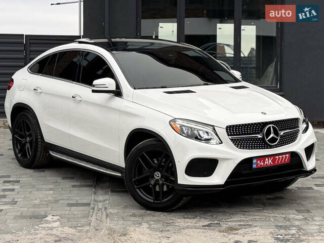 Белый Мерседес GLE-Class Coupe, объемом двигателя 2.99 л и пробегом 154 тыс. км за 42500 $, фото 6 на Automoto.ua