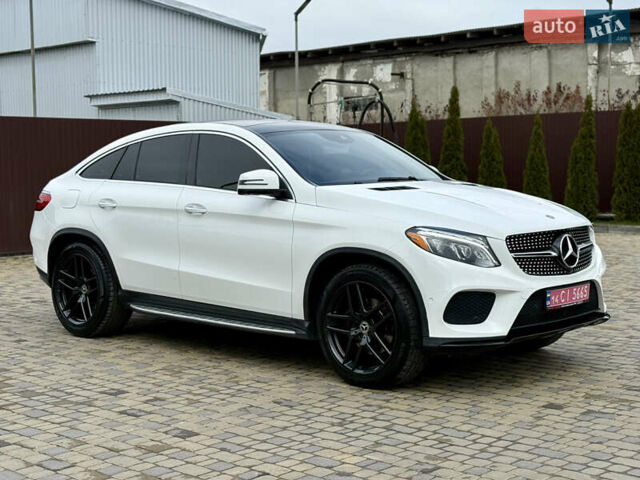 Белый Мерседес GLE-Class Coupe, объемом двигателя 3 л и пробегом 91 тыс. км за 44000 $, фото 6 на Automoto.ua
