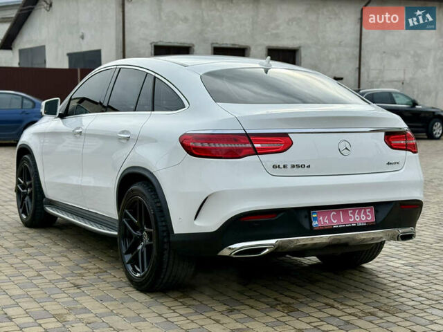 Белый Мерседес GLE-Class Coupe, объемом двигателя 3 л и пробегом 91 тыс. км за 44000 $, фото 43 на Automoto.ua