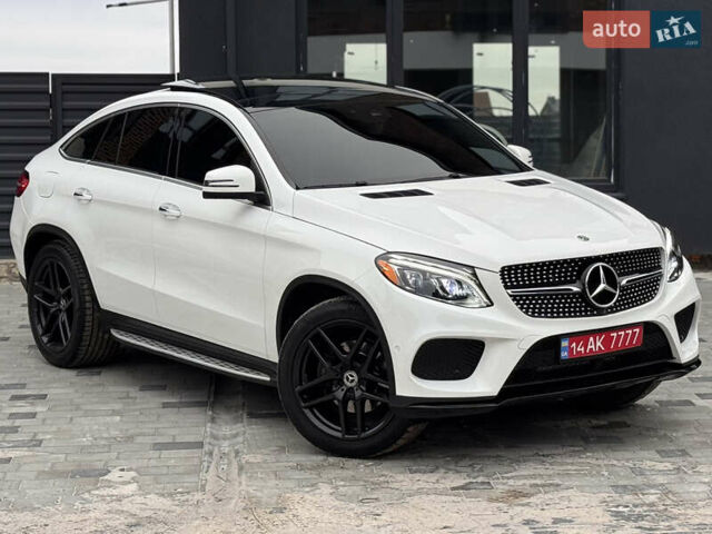 Белый Мерседес GLE-Class Coupe, объемом двигателя 2.99 л и пробегом 154 тыс. км за 42500 $, фото 7 на Automoto.ua