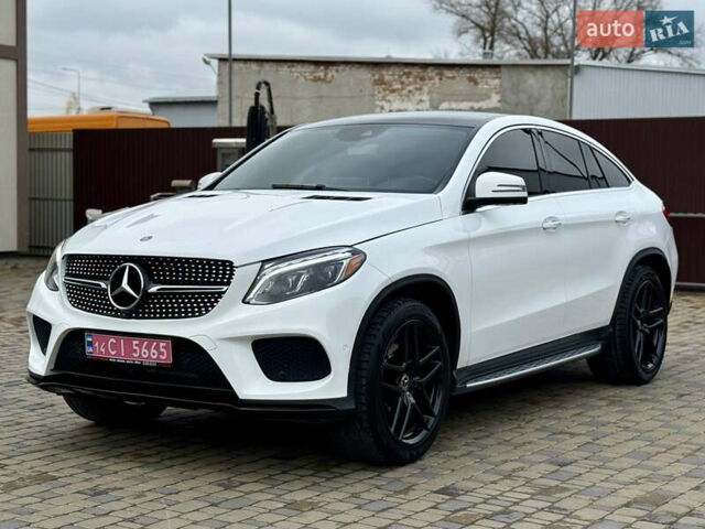 Белый Мерседес GLE-Class Coupe, объемом двигателя 3 л и пробегом 91 тыс. км за 44000 $, фото 9 на Automoto.ua