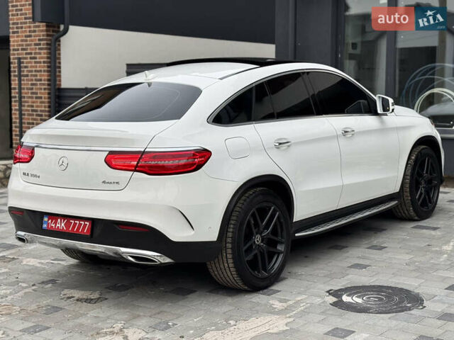 Белый Мерседес GLE-Class Coupe, объемом двигателя 2.99 л и пробегом 154 тыс. км за 42500 $, фото 13 на Automoto.ua