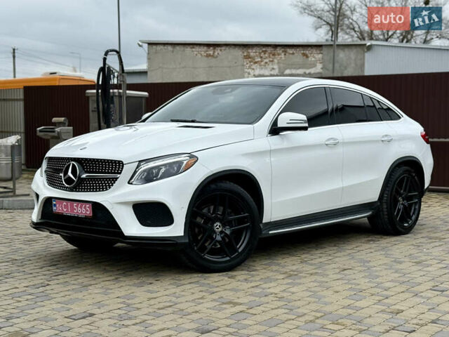 Белый Мерседес GLE-Class Coupe, объемом двигателя 3 л и пробегом 91 тыс. км за 44000 $, фото 3 на Automoto.ua