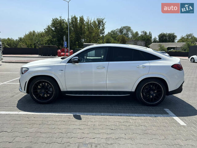 Белый Мерседес GLE-Class Coupe, объемом двигателя 3 л и пробегом 27 тыс. км за 82900 $, фото 1 на Automoto.ua