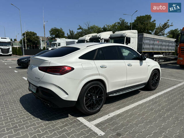 Белый Мерседес GLE-Class Coupe, объемом двигателя 3 л и пробегом 27 тыс. км за 82900 $, фото 4 на Automoto.ua