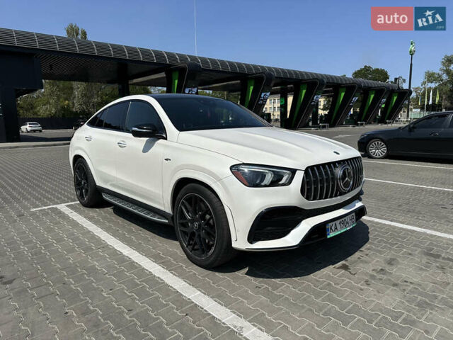 Белый Мерседес GLE-Class Coupe, объемом двигателя 3 л и пробегом 27 тыс. км за 82900 $, фото 6 на Automoto.ua