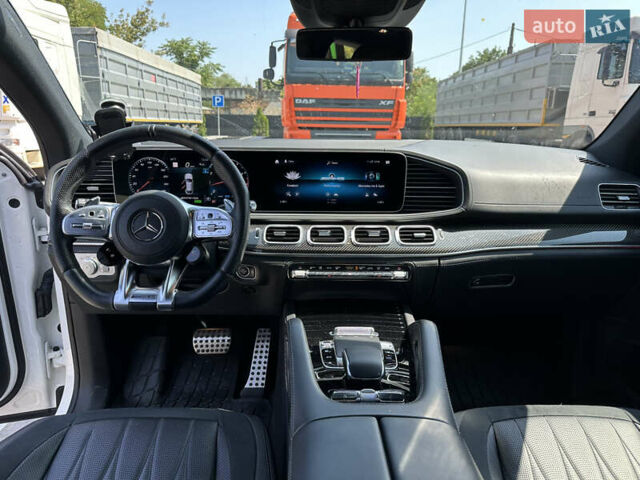 Белый Мерседес GLE-Class Coupe, объемом двигателя 3 л и пробегом 27 тыс. км за 82900 $, фото 14 на Automoto.ua